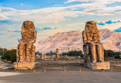 Luxor - Memnón-kolosszusok