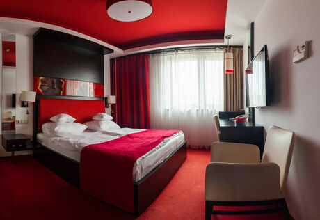 Piros standard szoba